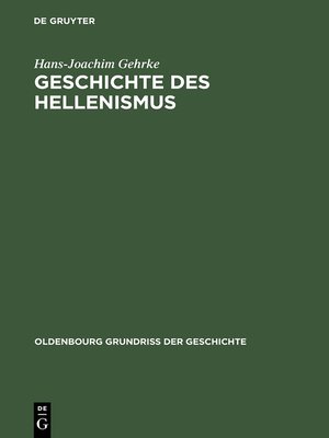 cover image of Geschichte des Hellenismus